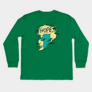 Hope!! Kids Long Sleeve T-Shirt